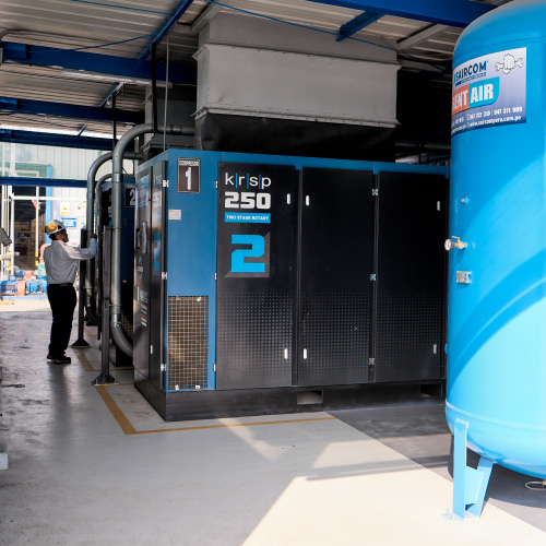 Compresores Kaishan en Planta